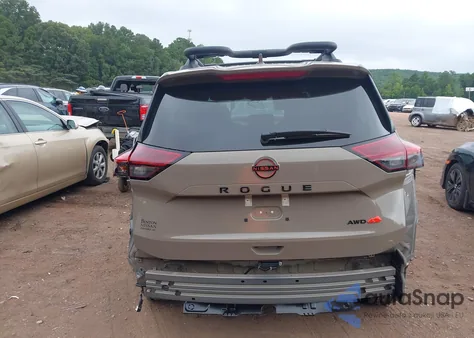2025 Nissan Rogue Rock Creek from USA, damaged, VIN 5N1BT3BB8SC776468